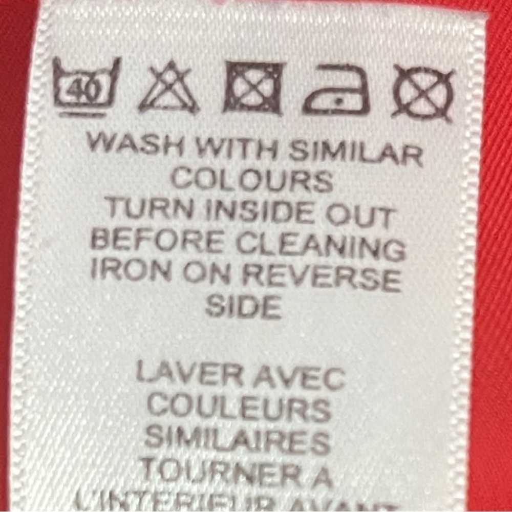 ASOS Red Slip Dress with Elastic Waist and Lace Details EUC Size XS​​​​​​ - Picture 8 of 8